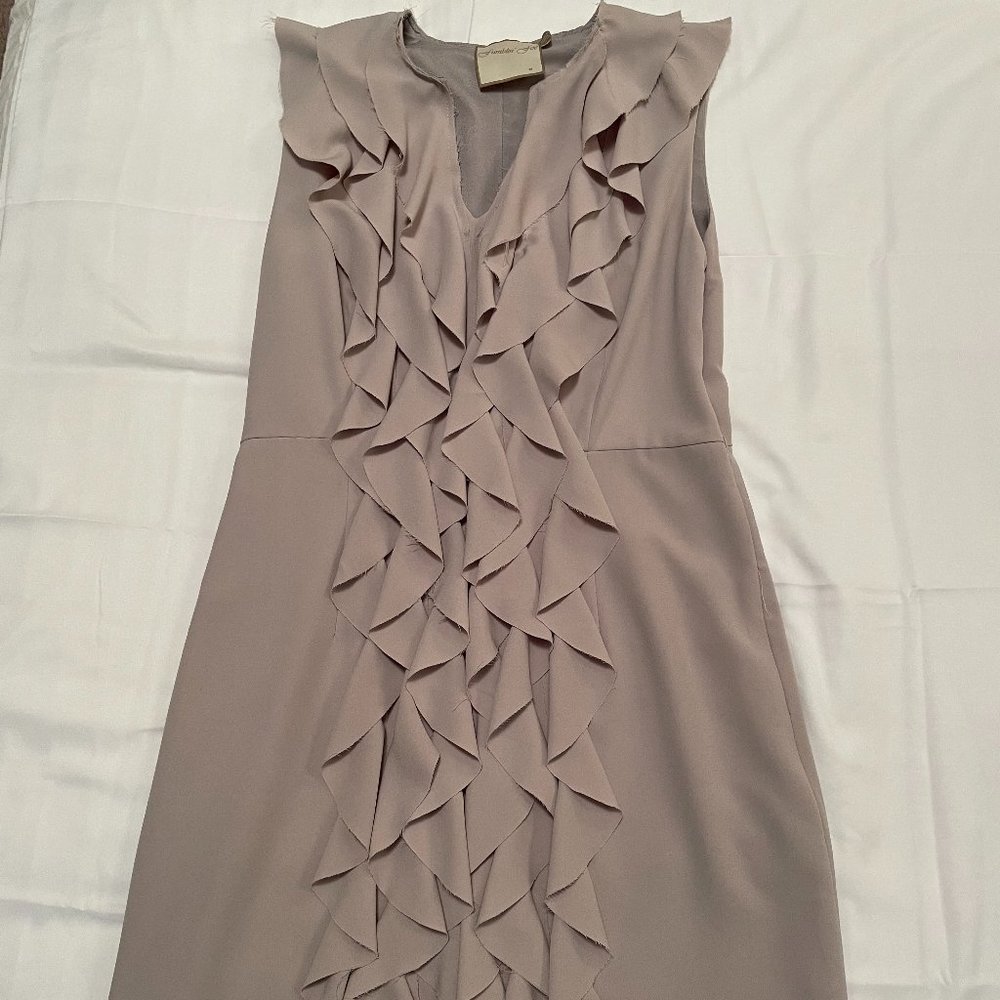 Fumblin Foe Ruffle Front Dress, M